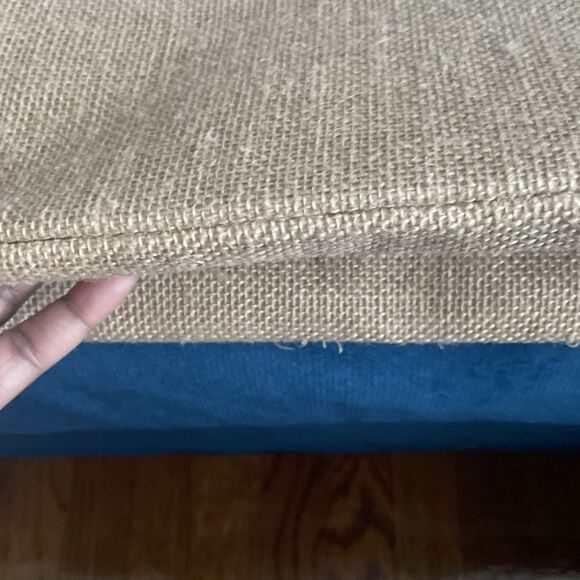 Paradise Women’s Resort Ready Woven Tote Bag Tan Blue Snap Closure Large - Picture 10 of 12